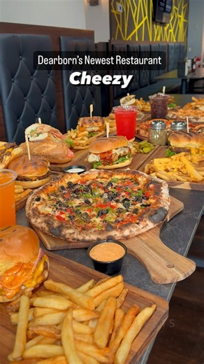 Cheezy | 📍Dearborn, MI New Restaurant 🚨 I just visited the newest hotspot in Dearborn, Cheezy, and I couldn’t wait to share my experience! This Friday, they’re celebrating their grand opening with an amazing deal: 30% off your entire order all day long. Trust me, you don’t want to miss their mouthwatering Napoli-style brick oven pizzas and delicious burgers. Plus, their huge dining space is perfect for family gatherings. Make sure to check it out and treat yourself to some seriously good eats!