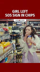 Girl left SOS sign in chips | DramatizeMe Australia
