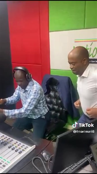 28K views · 305 reactions | ZBC's National FM Radio personalities, Farai Marumani and Kanyemba Bonzo having a great time in the studio | ZBC News Online | Facebook