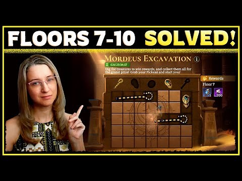 Mordeus Excavation Floor 7-10 SOLVED (June 2025) ✤ Watcher of Realms
