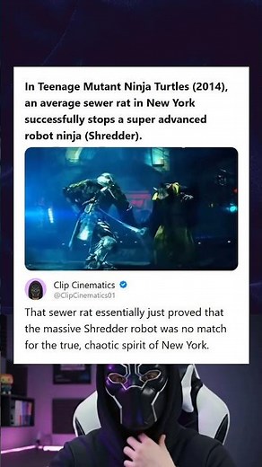 Teenage Mutant Ninja Turtles 2014 Sewer Rat Stops a Super Advanced Robot Ninja