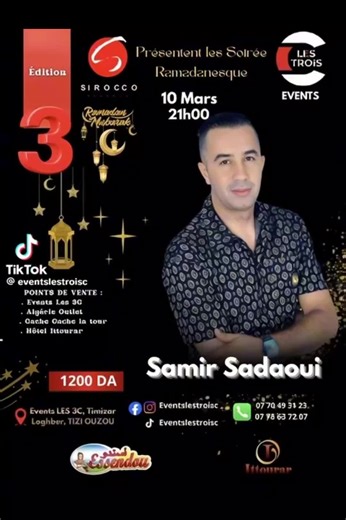 Vidéos de Samir Sadaoui officielle (@sadaoui_officiel) avec son original - Salim.06