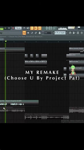 Project Pat - Choose U [FL Studio Remake + Free FLP]