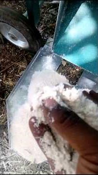 Grinding Maize into flour or bran using Chopper machine