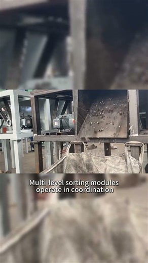 High-efficiency sorting and stable operation system for lithium battery processing production line.