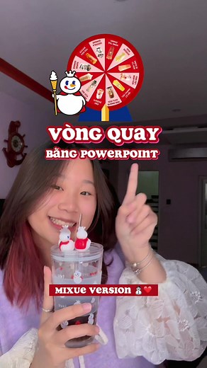 Hướng dẫn thiết kế mixue trong PowerPoint