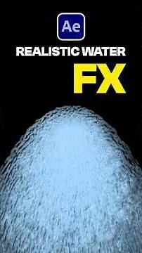 How to Create a Realistic Water Effect in After Effects