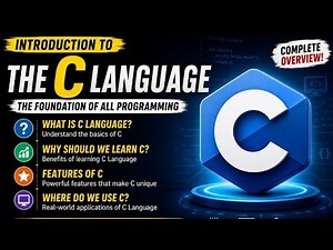 Learn C Programming from Scratch | Complete Beginner's Introduction