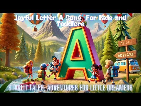 Alphabet Song Joyful Letter A Song For Kids and Toddlers