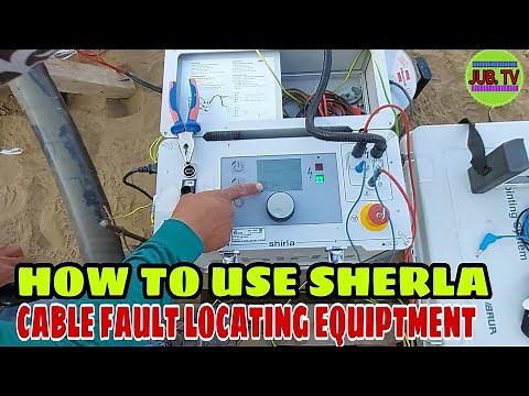 HOW TO USE SHERLA UNDERGROUND CABLE FAULT DETECTOR
