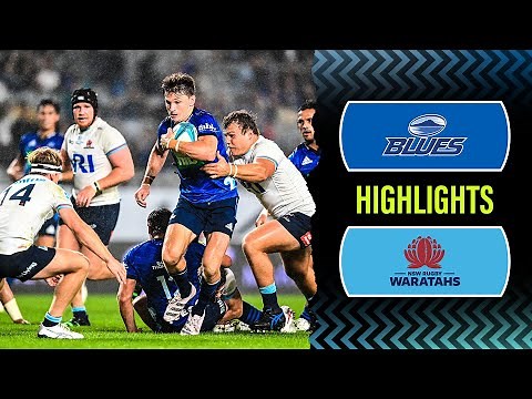 Super Rugby Pacific 2023 | Blues v Waratahs | Rd 9 Highlights