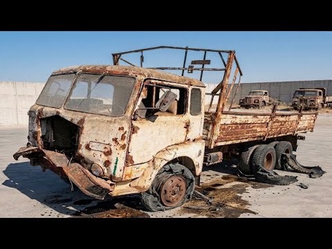50 Year Old Italian Truck Made New! Full Restoration of Natco Truck