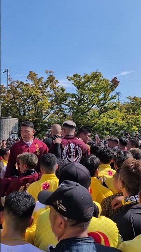 ‎【HD高画質】新居浜太鼓祭り 喧嘩 大江VS中須賀 ショート 6 令和7年 2025年10月‎18日