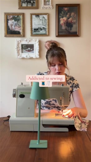 Any other sewing addicts out there? #sewing #sewingprojects #cozyhobbies