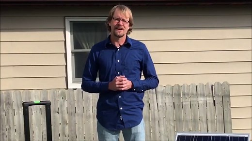 Natures Generator Portable 1800-Watt Solar Generator - Gold Kit