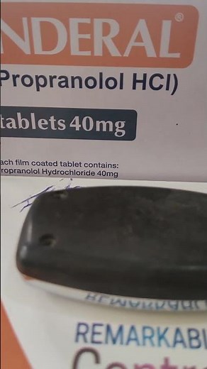 “Propranolol 40mg Secrets 💊 | Heart, Anxiety & BP Control FAST!”#migraine #medicalinfo