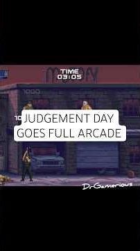 Judgement Day Goes Full Arcade #terminator2