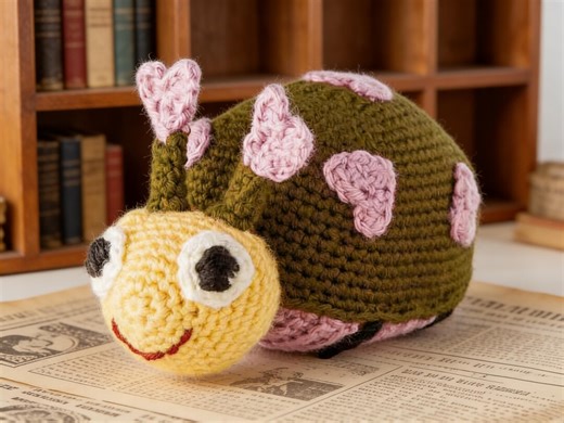 Lady Love Bug Crochet Pattern | Confident Beginner | PDF Tutorial | Amigurumi Toy - Etsy