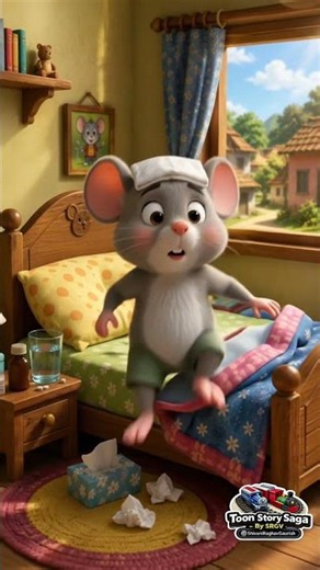 🐭 आज मंगलवार है | Chuhe Ko Bukhar Hai | Funny Hindi Nursery Rhyme Cartoon