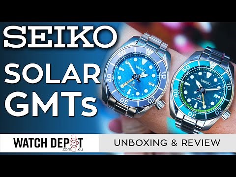 [NEW] Seiko Prospex Solar GMTs | SFK003J, SFK001J | Unboxing & Quick Look