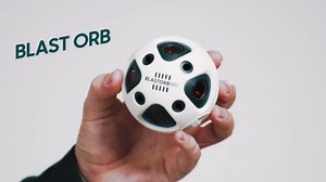 Sharper Image® Laser Tag Blast Orb Tactical Suppression with Self-Detonating Infrared Bomb with Booby Trap Mode, 1-pieces, White, Age 8