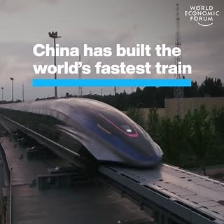 794K views · 8.8K reactions | This is the fastest train in the world....