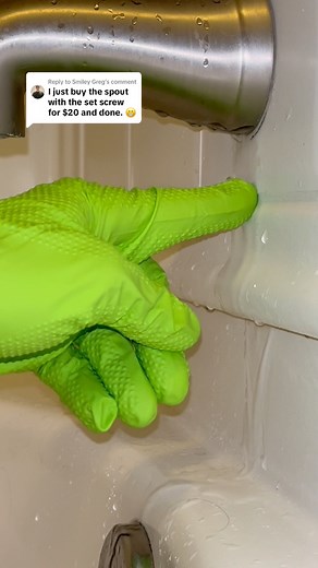 8.6K views · 83 reactions | Repairing Greg’s leaking Tub Spout #plumbing #plumber #plumbproud #plumblife #bathroom #bathroomrenovation #bathroomcleaning #bathtub #tub #tubspout #plumbingrepair #diy #howto #asmr #reels #reelsvideo #reelsviral #serviceplumber | Theconservativeplumber | Facebook