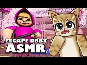 MASHA BARRY PRISON RUN | ROBLOX OBBY ASMR | EL MILO GATO