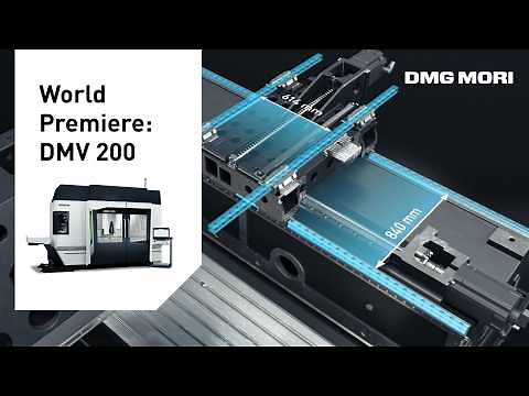 DMV 200 – Best Performer in Vertical CNC Milling