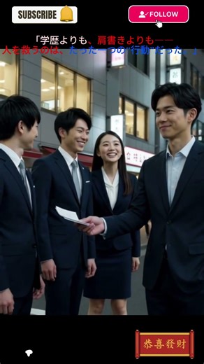 「学歴よりも、肩書きよりも――人を救うのは、たった一つの“行動”だった。」 #アルバイト #リアル #一人暮らし #アルバイト #リアル #一人暮らし