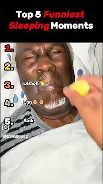 top 5 funniest sleeping moments Laugh = Subscribe 👇🔥