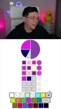 What color mixture creates this purple color? 🟣