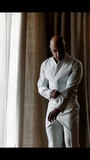 Both Aloni and I opted to wear white on our wedding day which was the perfect fit for an Italian summer wedding. I’m still in love with how everything turned out because we both really stayed true to ourselves and chose looks that are timeless vs. trendy. wedding dress: @Oscar de la Renta dress change: @Zimmermann jewelry: @East Coast Jewelry shoes: @Dior makeup: Daniela Delia hair: Rami Elmakies bouquet/pin: : @giardinodellefateflowerdesign tuxedo: David August tuxedo shoe: @Christian Louboutin