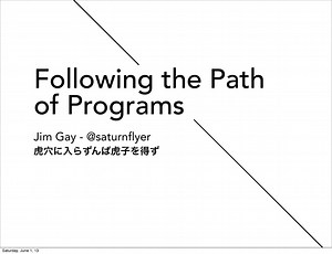 Following the Path of Programs