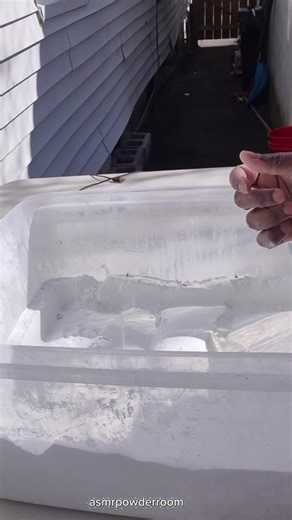 Not me trying to hold down the powder in the beginning, knowing well it was windy out, then getting mad when my powder's blowing away, lol!! Was so hesitant at the beginning too 😅| ASMR #powderplayasmr #fyp #powder #asmrtiktoks #dustyasmr