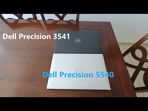 Comparison: Dell Precision 5540 (Like XPS 15 2019) vs Dell Precision 3541