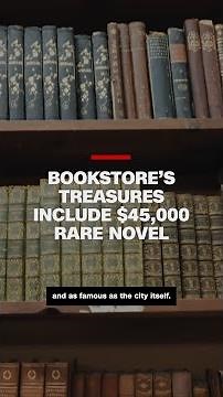 Bookstore's treasures include $45,000 rare novel