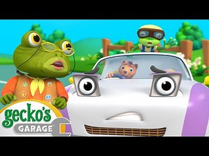 Gecko's Sports Car Showdown! | Gecko's Garage | Trucks For Children | Cartoons For Kids