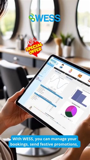 The end of the year always brings a rush — new faces, loyal clients, festive energy. Let’s make it smooth, effortless, and beautifully organised.  Because your spa & salon deserves calm, too. ‍♀️  Try a free demo and experience the calm behind the chaos. | WESS | Facebook