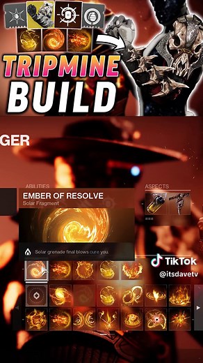 Solar Hunter Build for UNLIMITED Trip Mines 🔥 | Destiny 2