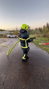 When the pump operator is a smooth criminal 🕺🤣 | UK Firefighter Humour