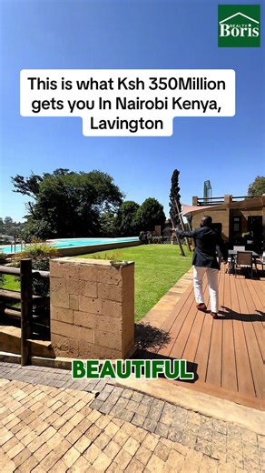 Discover unmatched luxury in a prestigious neighborhood. This exquisitely designed Villa blends elegance and comfort, offering a truly reserved lifestyle. Spacious interiors, serene surroundings and a location that speaks prestige . ✅ Price: Ksh 350M ✅Location: Lavington ✅9 bedrooms all en-suite ✅0.75 Acres AMENITIES ✅Breakfast area ✅Bar area ✅Backyard garden ✅Parking for 18 cars ✅Outdoor lounge ✅2 Rooftop terrace ✅4 Beautiful gardens ✅Study area ✅Family lounge ✅Guest wing ✅25 long swimming pool