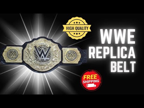 WWE World Championship Belt Replica | Premium Fan Collectible 🏆