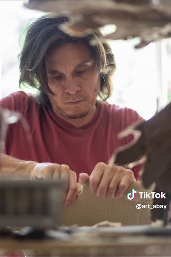 Handmade Cardboard Eagle Sculpture - Manufacturing Process