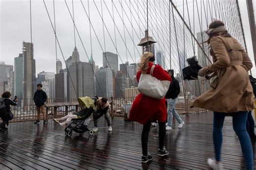 Travel advisory declared for NYC due to wind gusts up to 60 mph