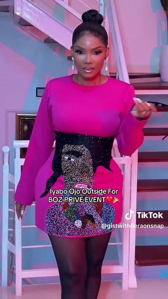 Iyabo Ojo Outside For BOZ PRIVE EVENT❤️🎉 #iyaboojo