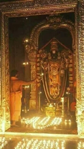 🌷🪔 Today's Aarti Darshan And Door Opening Ritual Of Shree Tirumala Tirupathi Balaji Swamy Temple 🕉️