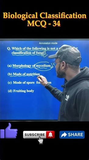 Biological Classification (MCQ Question)