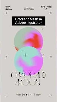 How to Create Unique Color Blends Using the Gradient Mesh Tool in Adobe Illustrator