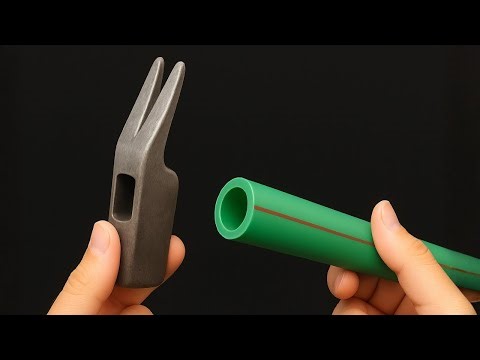 Why Didn’t I Know This Sooner? Make a Strong Knife Handle from PVC Pipe in Seconds!